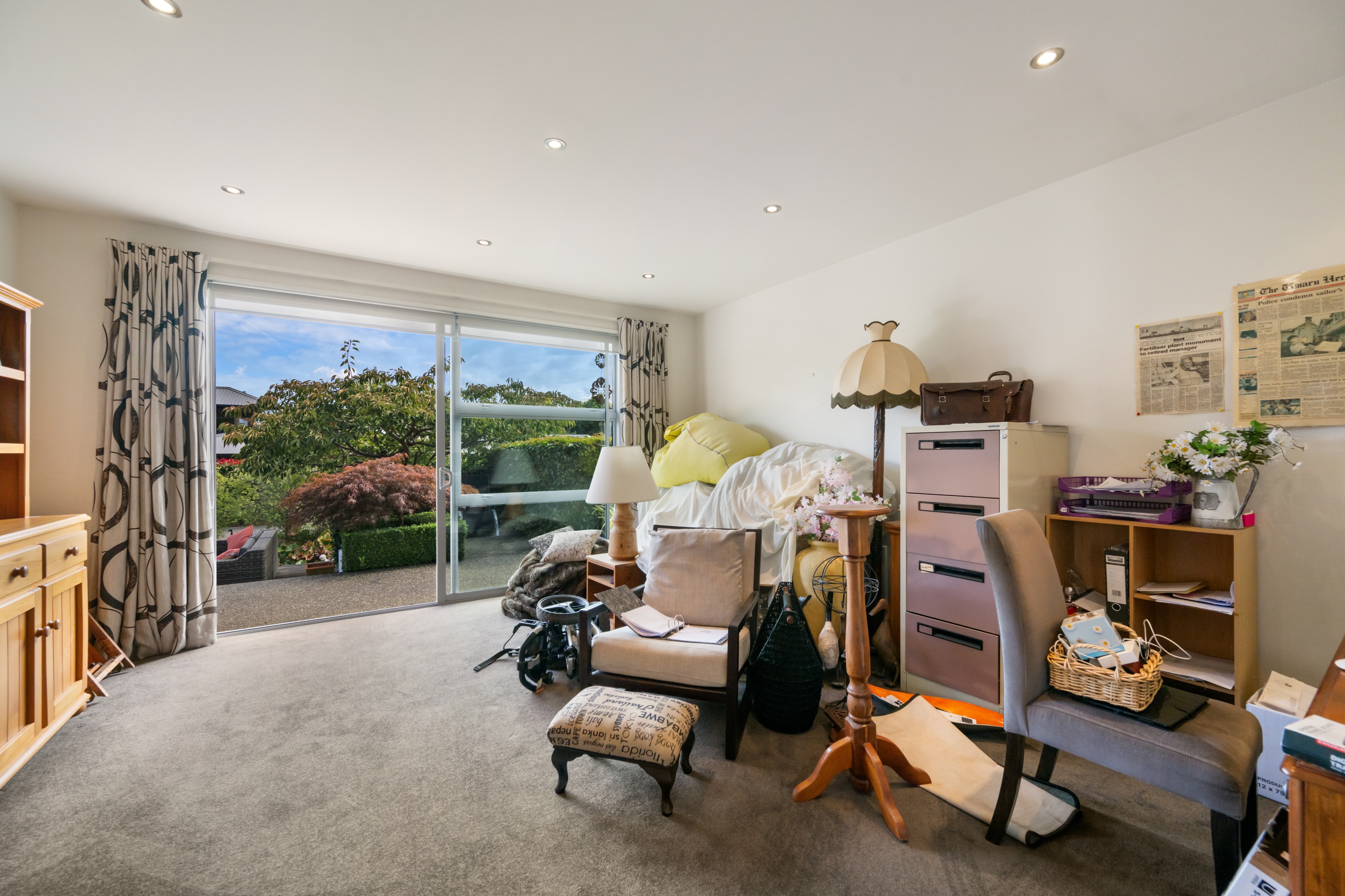 Virtual staging before